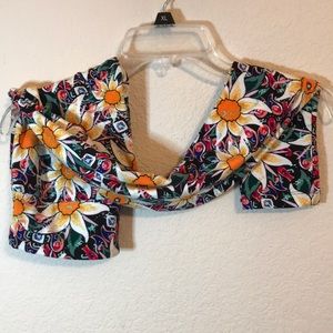 Lularoe OS floral leggings